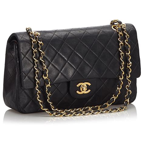 sac chanel noir occasion